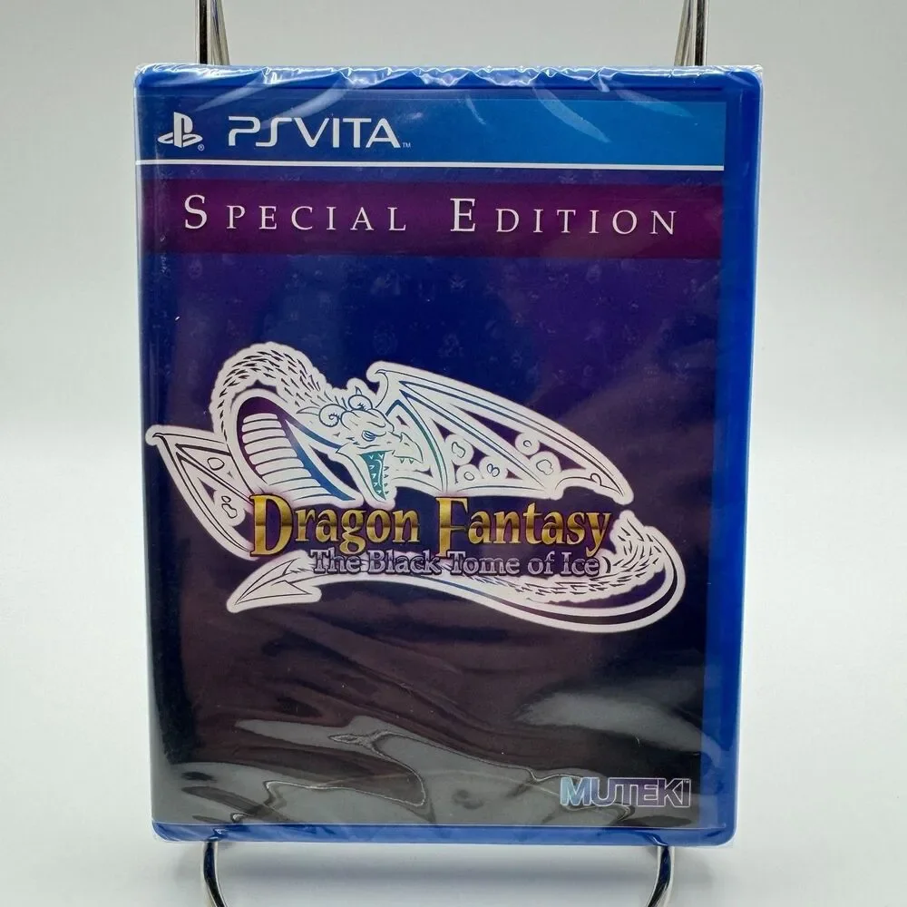 Dragon Fantasy The Black Tome of Ice PS Vita Limited Run Games LRG 19 New Sealed